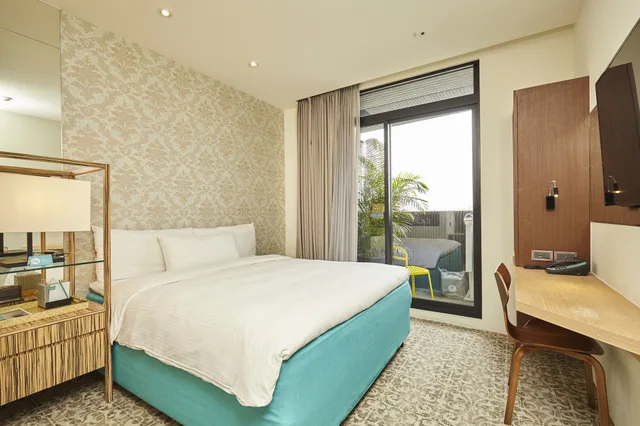 غرفة بريميير بسرير كينج، Lacle Hotel Luzhou Taipei 2/4