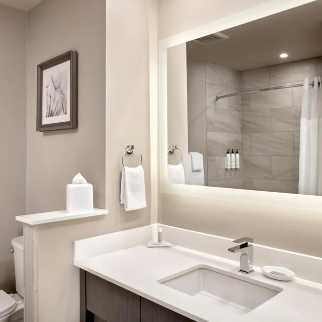استوديو بسريرين كوين بمطبخ صغير، Fairfield Inn & Suites by Marriott Airdrie 2/4