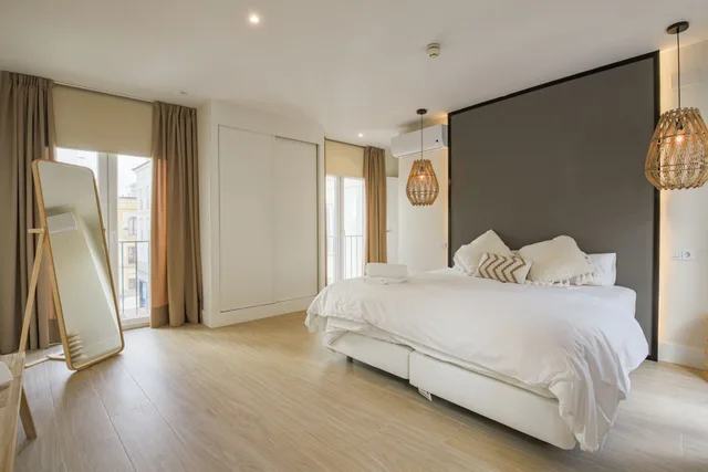 شقة عائلية بغرفتي نوم، Apartamentos Magna Sevilla 1/4