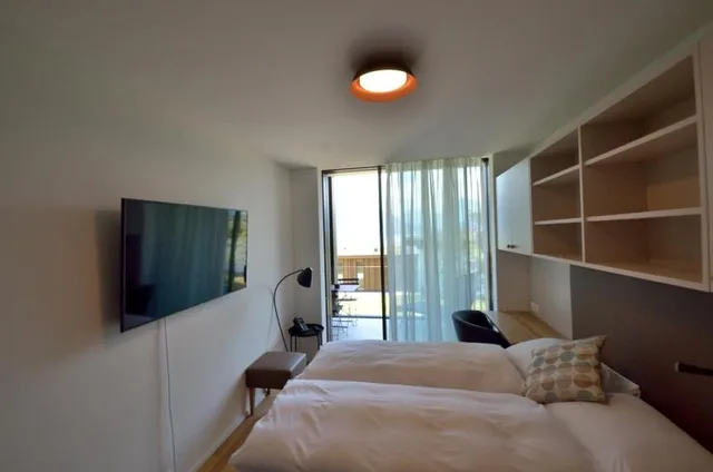 1 Bedroom, Connecting, Studio, Apartment, House, King Bed، Campus Hotel Hertenstein 2/7