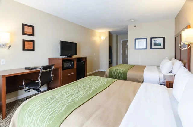 غرفة قياسية بسريرين كوين، Comfort Inn Wytheville - Fort Chiswell 3/9