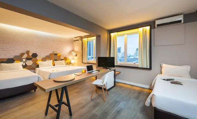 غرفة عائلية مفردة، B&B Hotels Uberlandia 3/4