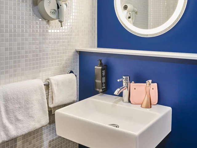 غرفة بسرير مزدوج لذوي الإعاقة، Ibis Clamart Paris Velizy 6/9
