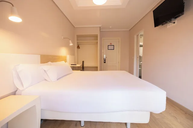 غرفة قياسية بسرير مزدوج، Hotel Pilar Plaza Zaragoza 1/10