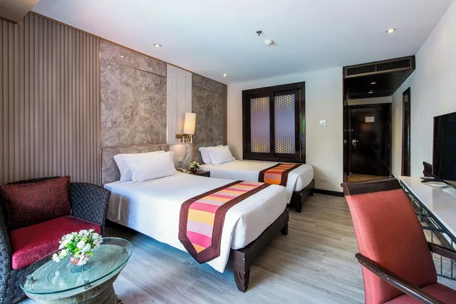 غرفة بريميوم بسريرين منفصلين بإطلالة على البحر، Garden Cliff Resort and Spa 9/10