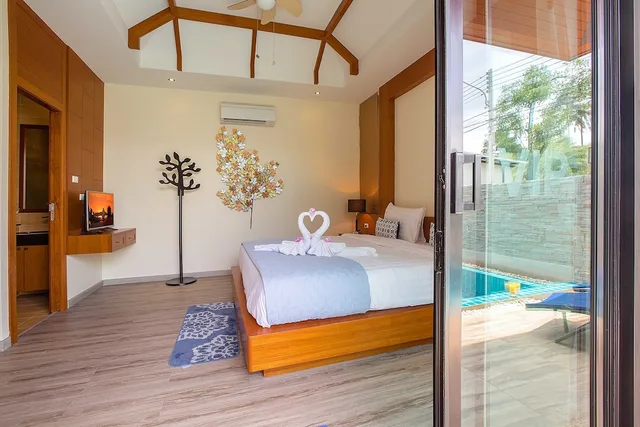 3 Bedrooms, Pool, Villa, 3 King Beds، Rawai Vip Villas Kids Park And Spa 3/4
