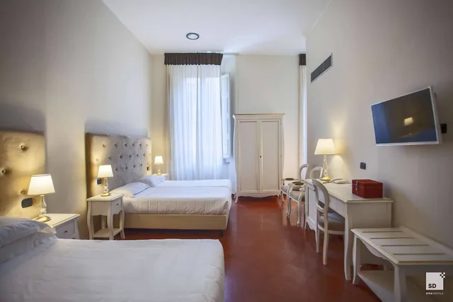 غرفة عائلية بسرير مزدوج، Palazzo Galletti Abbiosi 2/3