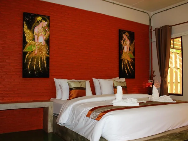 غرفة قياسية بسرير مزدوج أو سريرين منفصلين، Villa De Bua Resort And Spa At Nan 2/2