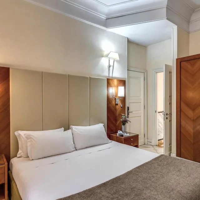 غرفة اقتصادية بسرير مزدوج أو سريرين منفصلين في الملحق، Hotel Sonya 3/10