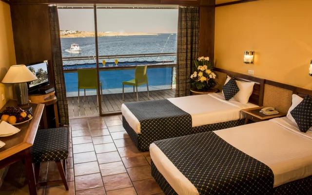 غرفة قياسية بسريرين منفصلين بإطلالة على الحديقة، Lido Sharm Hotel Naama Bay 2/3