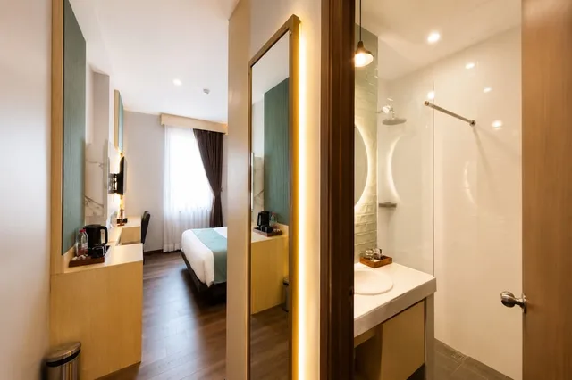 غرفة غراند ديلوكس بسرير مزدوج، Grand Kangen Hotel Urip Sumoharjo 9/10