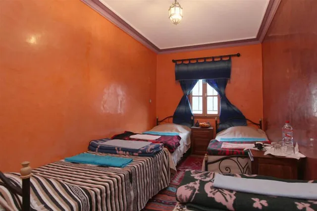 غرفة تقليدية بسرير مزدوج أو سريرين منفصلين بحمام مشترك، Imlil Authentic Toubkal Lodge 1/1