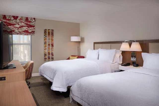 استوديو بسريرين كوين بإطلالة على المسبح مع أريكة لذوي الإعاقة، Hampton Inn & Suites Scottsdale On Shea Blvd 1/1