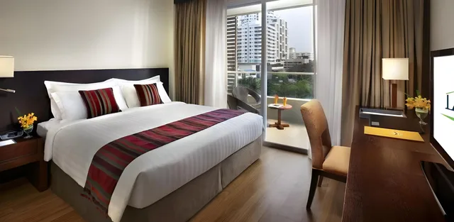 غرفة بريميير بشرفة، Lohas Residences Sukhumvit 2/2