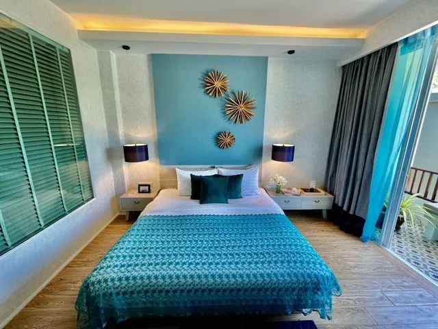 غرفة عائلية بسرير كينج بغرفة نوم واحدة، Mukrada House 1/10