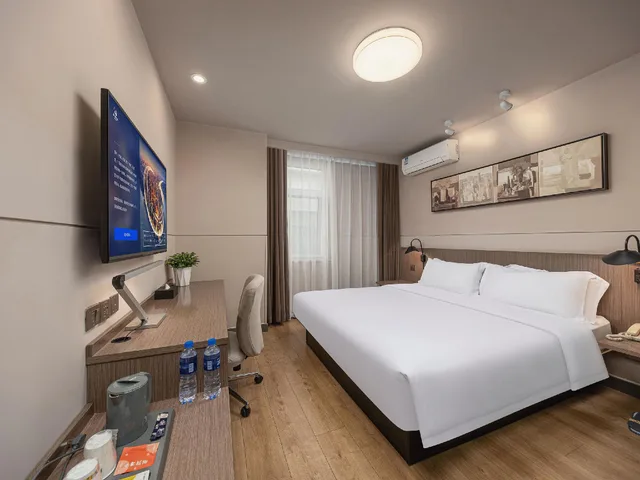 غرفة قياسية بسرير كوين، Jinjiang Inn Select Shaoxing Luxun Hometown Jiefang Road 2/2