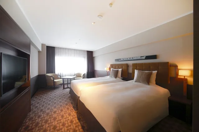 غرفة ديلوكس بسريرين منفصلين لغير المدخنين، Kyoto Century Hotel 1/3