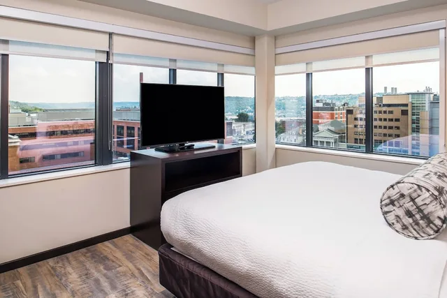 جناح بسريرين مزدوجين بغرفتي نوم، Residence Inn Pittsburgh Oakland University Place 1/4