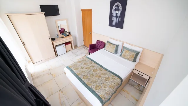 غرفة ديلوكس بسرير كوين، My Home Hotel Gulluk 1/9