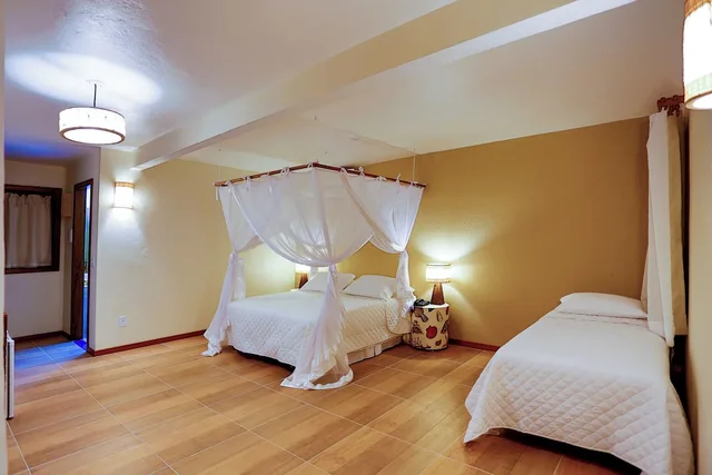 Room, Triple, Trundle Bed, Queen Bed, Garden or Sea View, Terrace، Pousada Paraiso Ecologico 3/4
