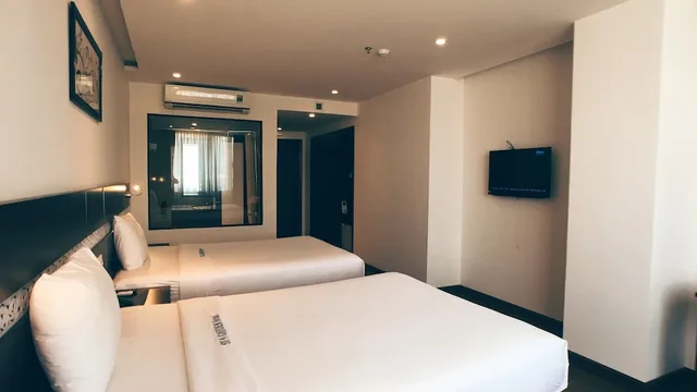 غرفة ديلوكس بسرير مزدوج بشرفة، Sea Garden Hotel 3/10