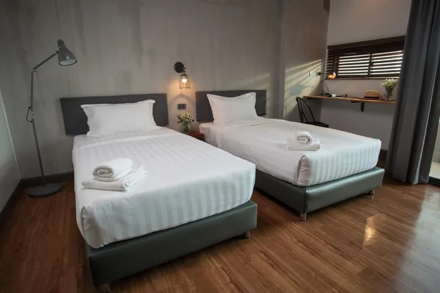 غرفة سوبيريور بسريرين منفصلين، Space 59 Hotel 4/8