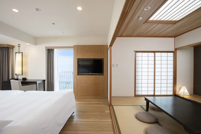 جناح ياباني ركني بسريرين منفصلين، Hilton Odawara Resort And Spa 5/5