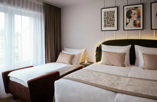 Plus, Superior, Twin Beds, Sofa، Leonardo Boutique Hotel Rigihof Zurich 1/2