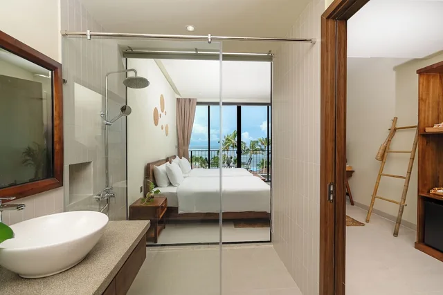 Deluxe, Twin Beds, Sea Side، Coco Island Retreat Phu Quoc 4/4