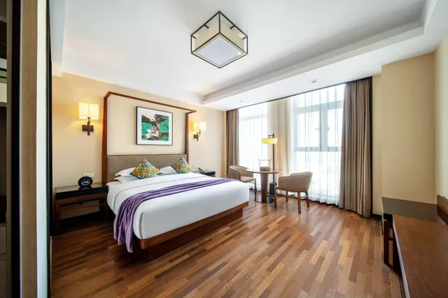 غرفة ديلوكس بسرير كينج، SSAW Boutique Hotel Hangzhou Qianjiang New City 1/1