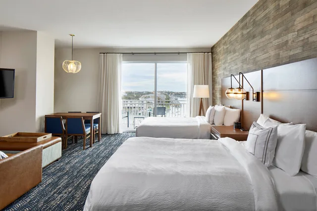 Studio, 2 Queen Beds, Bay View, Sofa, Balcony، Residence Inn St. Petersburg Tierra Verde 1/9