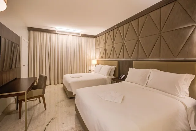 غرفة سوبيريور بسريرين مزدوجين، DoubleTree by Hilton Foz do Iguacu 1/5