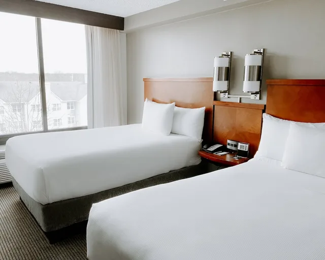 غرفة بسريرين مزدوجين في طابق مرتفع، Hyatt Place Princeton 2/4