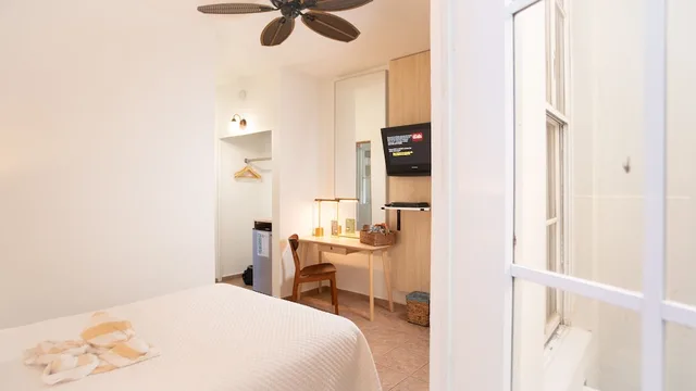 غرفة قياسية بسرير مزدوج، The Lazy Parrot Inn Amp Mini Resort 3/10