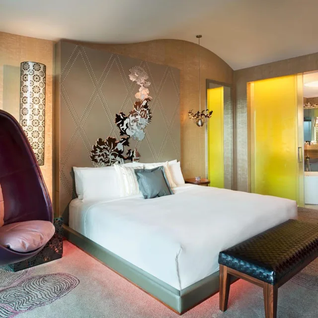 1 Bedroom, Supreme, Suite, King Bed, Pool View, Outdoor Pool, Balcony, Large, Top Floor، W Singapore Sentosa Cove 1/3