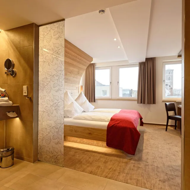 غرفة بسرير مزدوج، Hotel Zur Malzmuhle 1/3