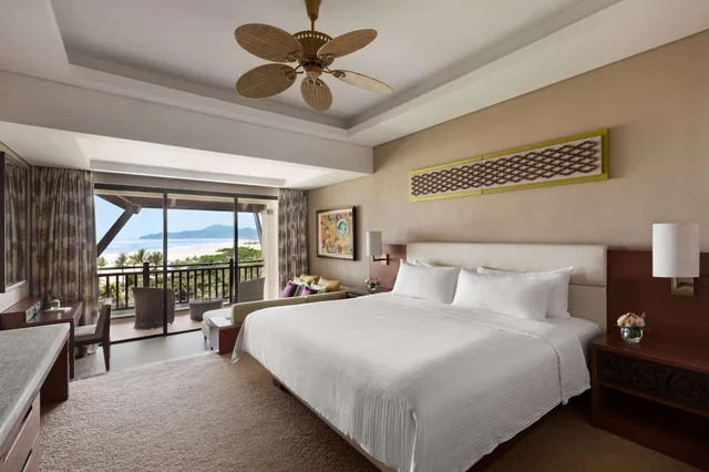 Garden, Deluxe, King Bed, Sea View، Shangri-La Rasa Ria Kota Kinabalu 2/4