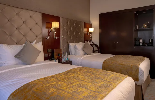 غرفة ديلوكس بسرير فردي بإطلالة على المدينة، فندق دار التقوى(Dar Al Taqwa Hotel) 2/9