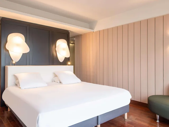 غرفة بريفيليج بسرير مزدوج بإطلالة على البحر، Mercure Dieppe La Presidence 2/5