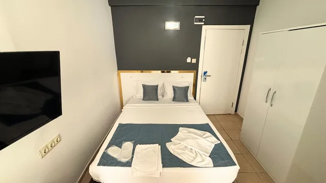 غرفة قياسية بسرير مزدوج، Moonbow Beach Hotel 4/10