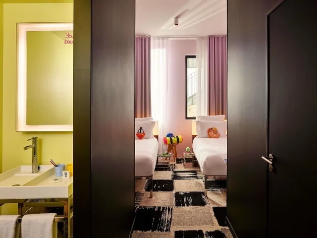 Mama, Medium, Twin Beds، MAMA SHELTER BORDEAUX 10/10