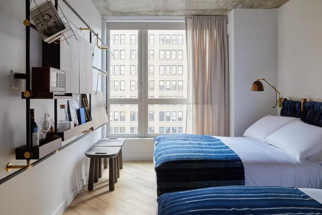 غرفة بسريرين مزدوجين، Made Hotel 1/1