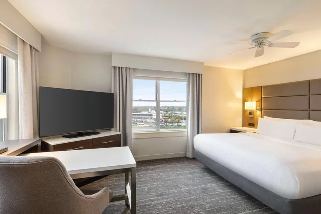 استوديو بسرير كينج مع أريكة لذوي الإعاقة، Homewood Suites By Hilton Philadelphia City Avenue 1/2