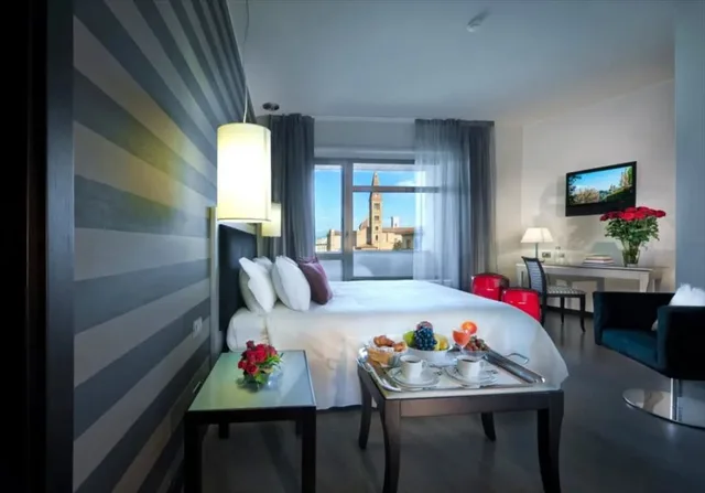 غرفة كومفورت بسرير مزدوج أو سريرين منفصلين، C-Hotels Ambasciatori 3/4