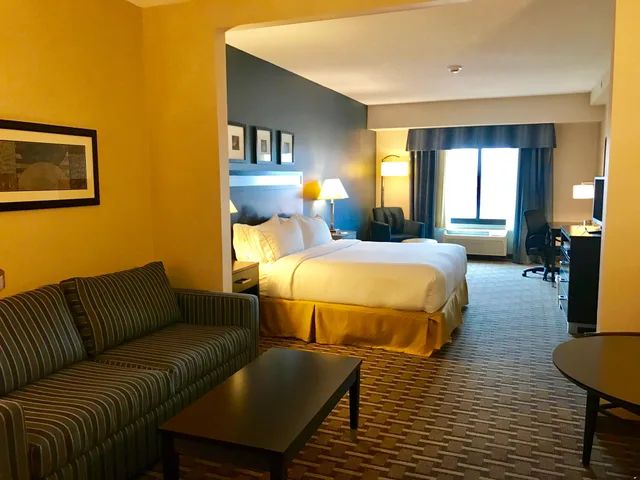 Suite, King Bed, Holiday Inn Express Hotel And Suites Morton Peoria Area 3/3