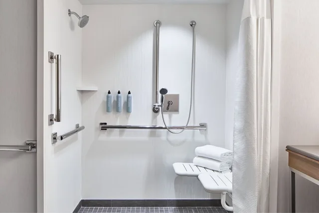 جناح بسرير كينج مع أريكة لذوي الإعاقة، Courtyard Detroit Downtown Hotel 5/6