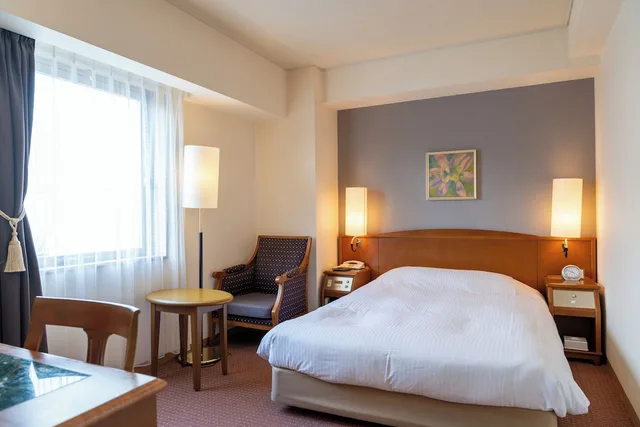 غرفة بسرير مزدوج للمدخنين، Mori No Hotel Sendai 1/2