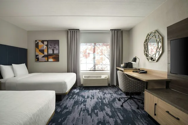 غرفة بسريرين كوين، Fairfield by Marriott Inn & Suites Austin West 4/20