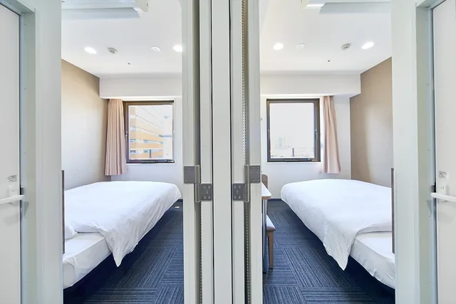 غرفة متصلة، R B Hotel Shin Osaka Kita Guchi 1/1
