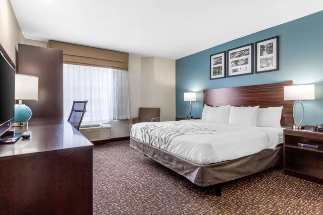 غرفة بسرير كينج، Sleep Inn & Suites Johnson City 1/3